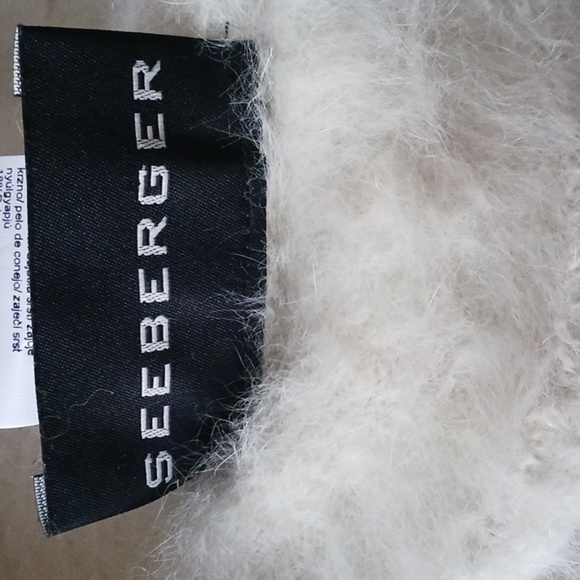 Seeberger Cream Colored Rabbit Hair Bucket Hat - Picture 3 of 16